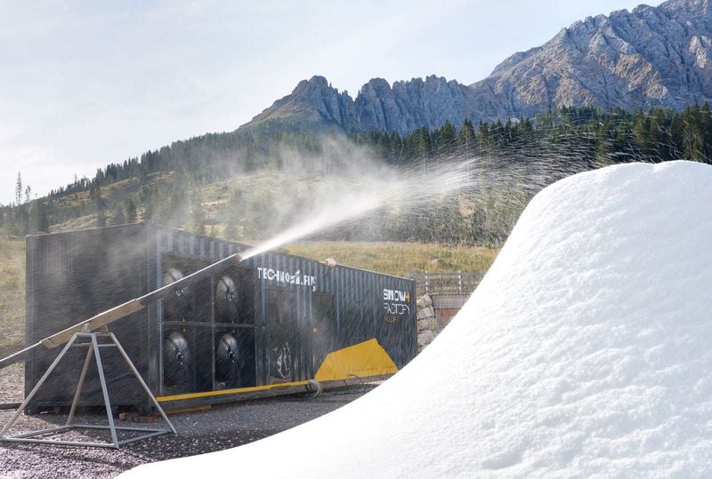 Winter is guaranteed to arrive early every year here at The Peak with the arrival of our new Snow Factory!