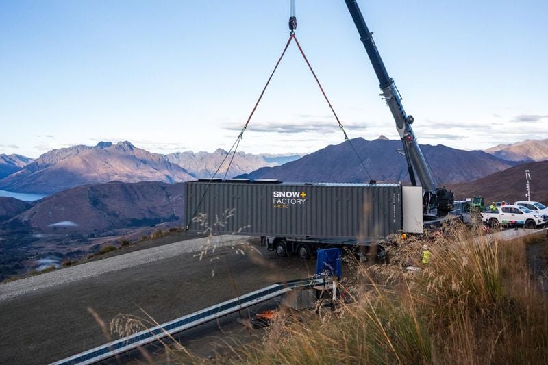 Winter is guaranteed to arrive early every year here at The Peak with the arrival of our new Snow Factory!