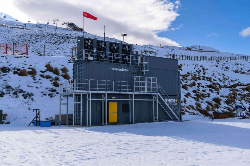Winter is guaranteed to arrive early every year here at The Peak with the arrival of our new Snow Factory!